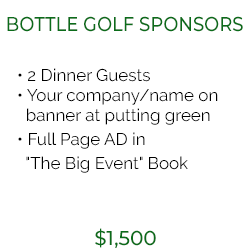 Bottle Golf Sponsors